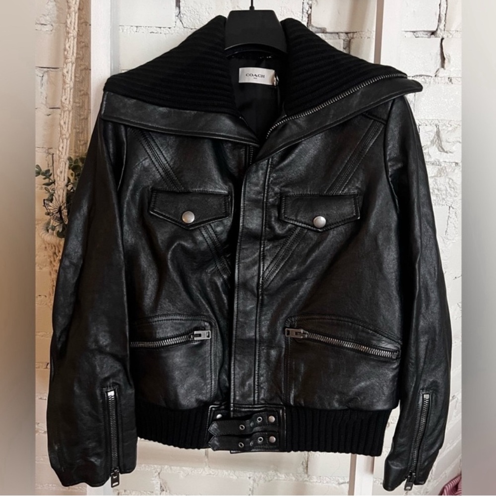 Coach Leather Jacket